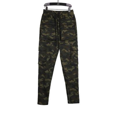 China Anti-Wrinkle Fashion Mens Cotton Cargo Pants Camouflage Pants Sweatpants Custom Mens To Pile Up Pants for sale