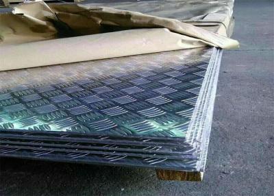 Chine Glissez la feuille quadrillée par aluminium de résistance/feuille en aluminium de plancher pour le revêtement de sol à vendre