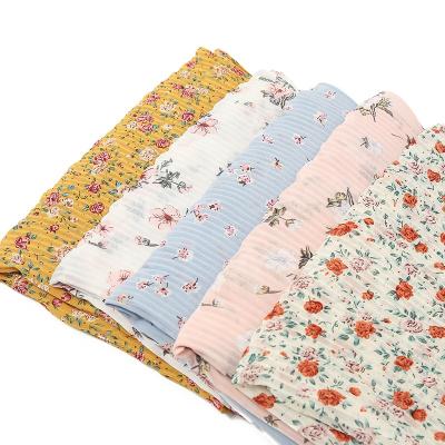 China European American Custom designs printed tudung pleated chiffon hijab wholesale malaysia hijab for sale