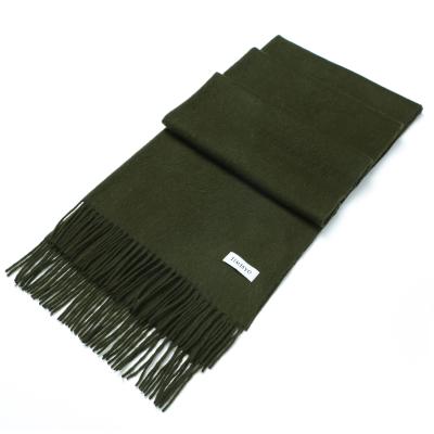 China Fashion Custom Logo Scarves 70*200cm Custom Lambswool Winter Scarf For Women Scarves Solid Color for sale