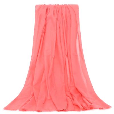 China Fashion Wholesale Custom Scarf 70*200 Luxury Shawl Scarf For Women Spring Wedding Scarf for sale