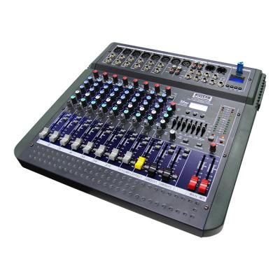 China JB-LG12 12 Input Effect Dual DSP Channel Audio DJ Mixer Powered 12 Channel Console for sale