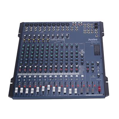 China MD16/6FX Professional Sound System Audio, Video and Lighting DJ Mixer Controller Mixing Console 470*490*96 for sale