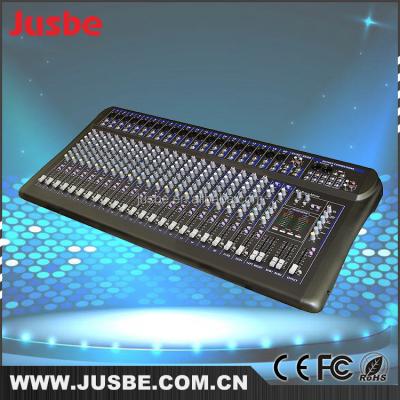 China Factory Price 24 Channel High Quality DJ Music Mixer Studio Audio Mixer 873*410*62 for sale