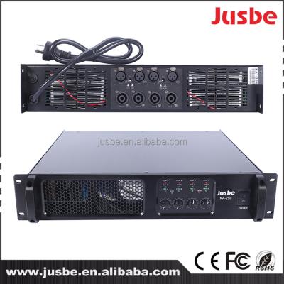 China 300w 4channel theater amplifier 4 channel price XF-KA250 for sale