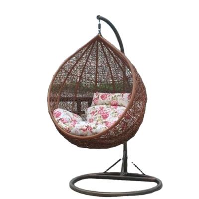 China (Other)Adjustable Swing Chair Stand Hanging Garden Patio Swing Wicker Rattan+wicker+chairs Swing Chair for sale