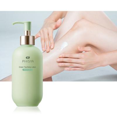 China Hot Selling Skin Revitalizer Skin Whitening Moisturizing Body Lotion Anti Aging Green Tea Moisturizing Body Lotion Cream for sale