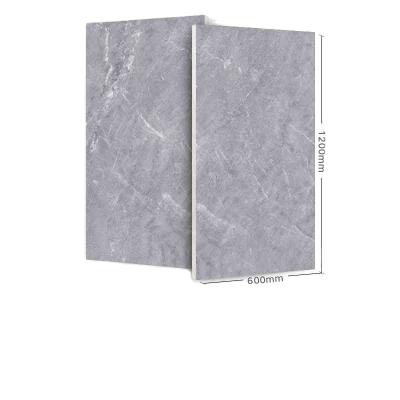 China 600X1200mm Modern Stone Imitation Grey Glazed Porcelain Tiles For Indoor/Outdoor Room for sale