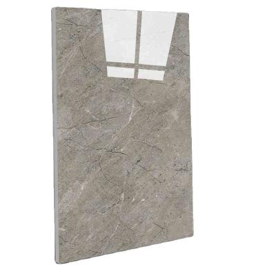 China 600 X 1200 MM Grey Vintage Textured Stone Imitation Surface Modern Bathroom Tiles for sale