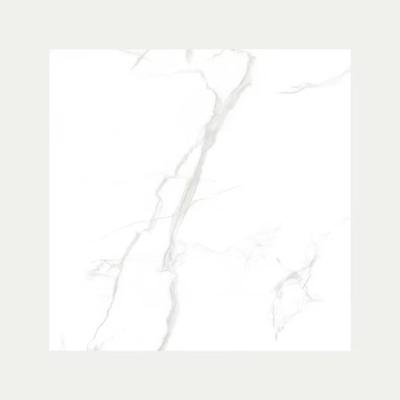 China 600x600mm Ivory Glossy Natural Stone Effect Porcelain Tile for sale