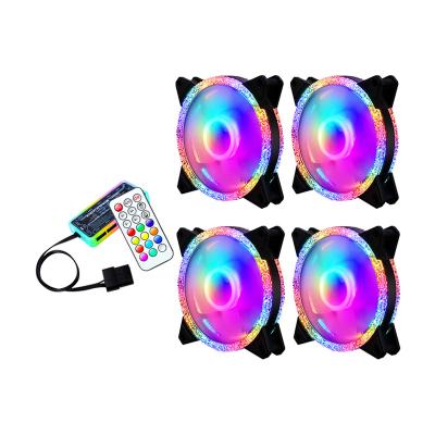 China Wholesale Custom Computer Case Logo PC Computer 120mm RGB Cooling Fan For Case for sale