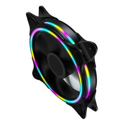 China Computer Case Computer Case 1200RPM Multi Color RGB Fan 12V for sale