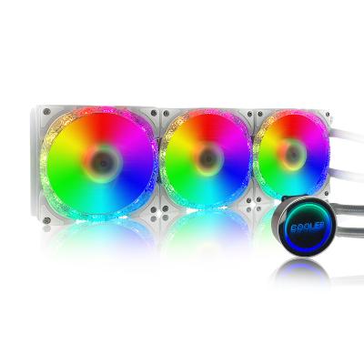 China Computer AIO Case 360mm CPU Water Cooler Cooler Fan Argb PWM Liquid Cooling Fans for sale