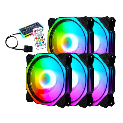 China Computer Case Mini 12v RGB Led Fans Cheap Computer CPU Cooler Air Cooling Fan PC Case Fans for sale