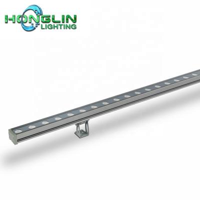 China Indoor DMX512 RGBW Decor Wall Lamp Hotel LED Wall Washer 3000K Line Joint for sale