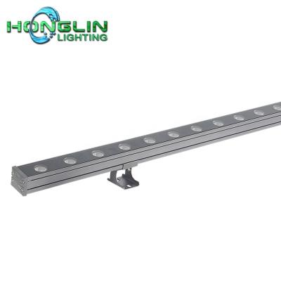 China Hotel 18W Ip65 Waterproof Outdoor Linear LED Wall Washer High Quality DC24V for sale