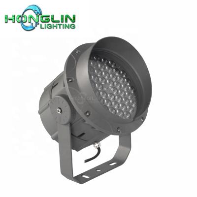 China Hotel High Power Lamp RGBW 54w Single Color Outdoor Landscape Lighting Led Floodlight for sale