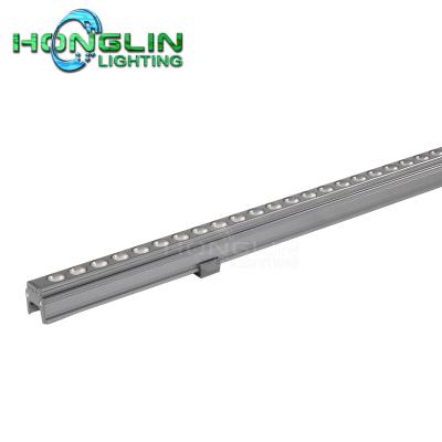 China Hotel 10W 12W RGB dmx512 IP65 RGB Recessed LED Linear Light for sale