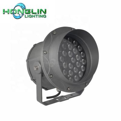 China Hotel 36W RGB 3in1spotlight outdoor dimmable RGB wireless control IP65 led flood light for sale