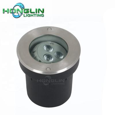 China Waterproof Led Outdoor Underground Garden Light 6W Adjustable Led Inground Light for sale