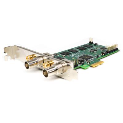 China Live streaming factory sales pcie 2 channel hd sdi video capture card for pc for sale