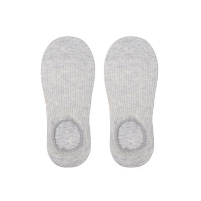 China Sustainable Wholesale Cotton Anti-slip Classic Anti-Bacterial Mens 100% Breathable Boat Socks for sale