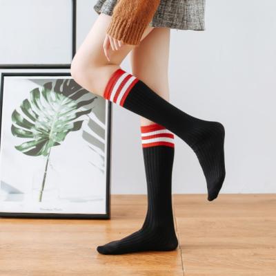 China Fashion QUICK DRY Knee High School Style KANGYI Long Tube Women Long Socks for sale