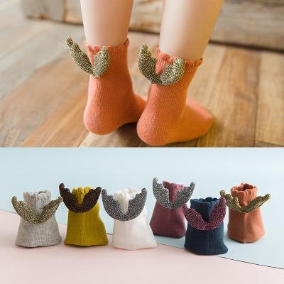 China 2020 Fashion Sustainable Wholesale Cute Kids Socks Cotton In Tube Fashion Baby Socks for sale