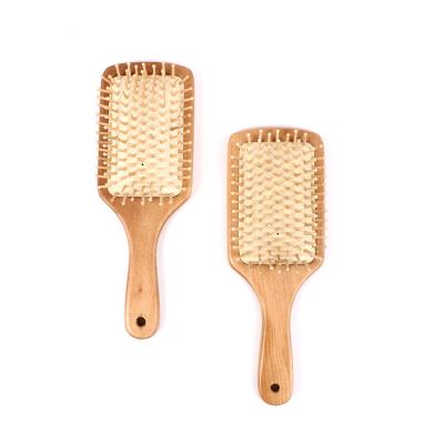 China Comfortable Wooden Comb Wooden Comb Customized Wooden Scalp Massage Hair Bamboo Comb for sale