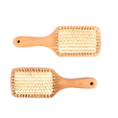 China Mini Travel Bamboo Wooden Air Comb Hair Cushion Massager Comb Eco-friendly Comfortable Portable High Quality Healthy Hair Comb for sale