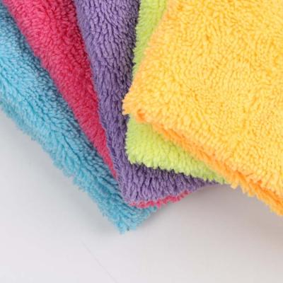 China Long and Short Hair Cleaning Towel Microfiber Car Wash Long and Short Hair Sustainable Warp-Knitted Detailing Cleaning Drying Towel for sale