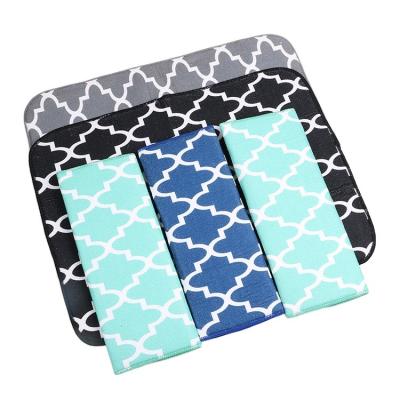 China Customized Viable Colors Hotel Home Restaurant Microfiber Terry Cloth Square Kitchenwares Padding Sets Luxury Table Mats for sale