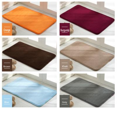 China Viable Custom Anti Fatigue Floor Square Front Door Foot Mat Indoor Clear Kitchen Floor Mat Non-Slip Mat for sale