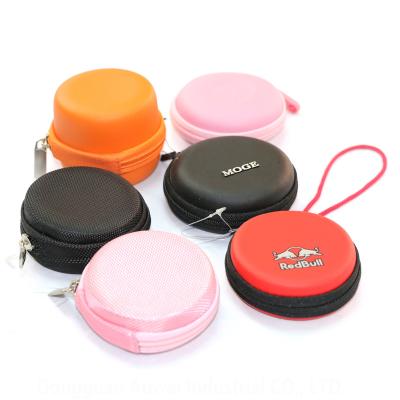 China New Design Customized Small EVA Earphone Earplug Carry Case AWN-B081 for sale