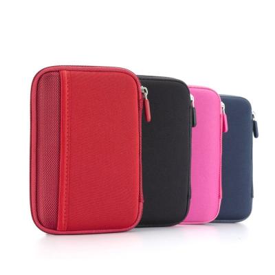 China New Design Zipper Closure EVA Hard Shell Custom HDD Shockproof Dustproof Travel Case for sale