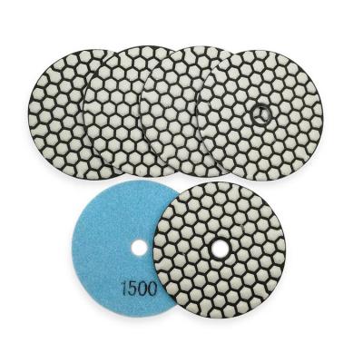 China Stone Resin Diamond Polishing Hand Pads Polish Concrete Polishing Pads For Granite Marble Stone Quartz for sale