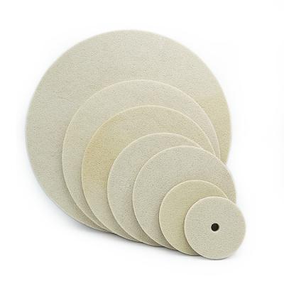 China Granite Stone Marble Quartz Large Cut Diamond Foam Pad Softer Diamond Sponge Floor Terrazzo Stones Polishing Sponge Pad for sale