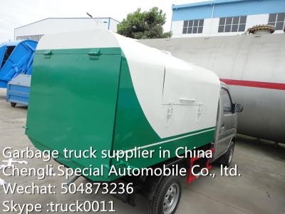 China hot sale Chang'an mini sealed garbage carrier,factory sale best price chang'an dump sealed wastes collecting vehicle for sale