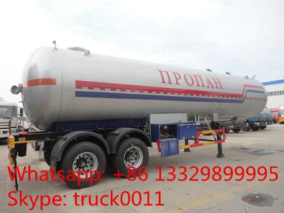 China BPW 2 axles road transported propane gas storage tank for sale, high quality and best price lpg gas trailer for sale for sale