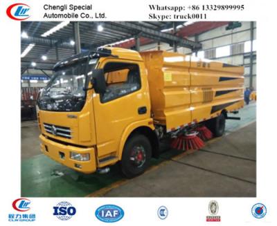 China factory sale best price dongfeng  Small 4*2 airport Runway Sweepers, hot sale new dongfeng street sweeping vehicle for sale