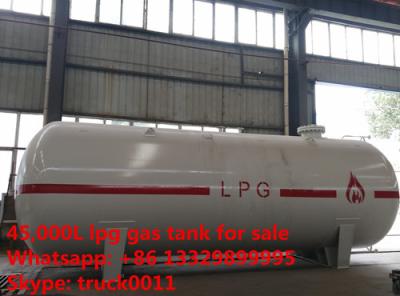 China best price CLW brand 45,000L surface lpg gas storage tank for sale, hot sale stationary propane gas storage tank for sale