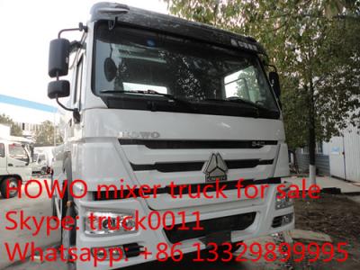 China SINO TRUK HOWO  High Efficient 6x4 high capacity concrete mixer trucks for sale for sale