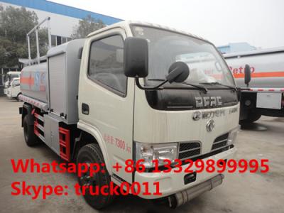 China DFAC dongfeng mini mobile fuel truck with fuel dispenser, factory sale best 5cbm mobile oil dispensing truck for sale for sale