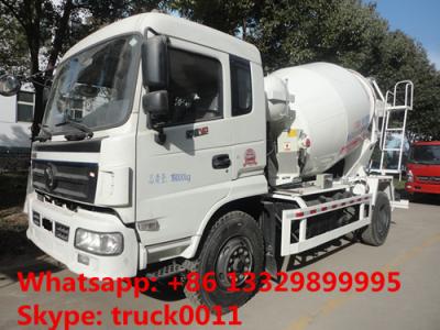 China best quality factory sale 6*4 Dongfeng 5- cubic meters concrete mixer truck, dongfeng 6m3 concrete mixer truck for sale