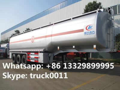 China 3 Axle Oil Gas trailer 40M3 Kerosene Transport Tanker trailer 40CBM Fuel Tank SemiTrailer for sale, fuel tank trailer for sale