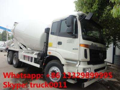 China Foton new price 12cbm concrete truck for sale, FOTON AUMAN 6*4 12cubic meters mixer drum mounted on truck for sale for sale