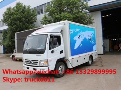 China HOT SALE! new mobile LED billboard advertising truck, best price customized KARRY 4*2 LHD outdoor LED advertising truck for sale