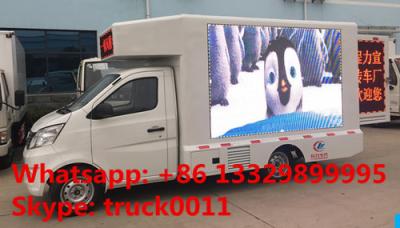 China hot sale best price Euro Ⅴ Chang'an 98hp gasoline P6 mobile LED advertising truck, factory sale outdoor Mobile LED truck for sale