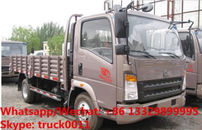 China Customized SINO TRUK HOWO light duty 4*2 RHD 90hp cargo truck for Indonesia, Factory sale whole price cargo van truck for sale