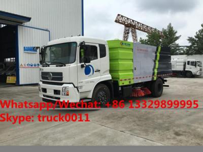 China best beller-factory sale dongfeng tianjin 10CBM road sweeping vehicle for sale, customized street sweeper cleaning truck for sale